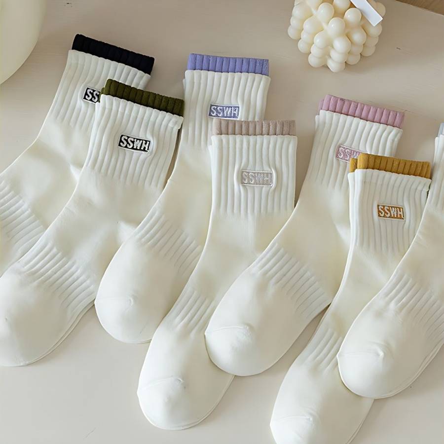 Women S Socks Color Random Color Quantity 5Pairs