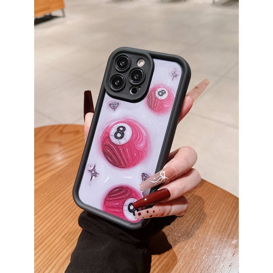 1Pc Mixed Color  For iPhone 15 Virgin Mary design Phone Case