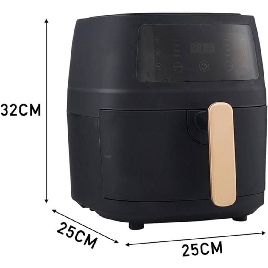 8L Digital Air Fryer 2400W With Touchscreen Xl Hot Air