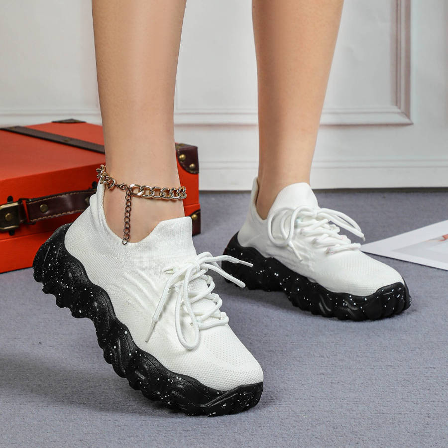 Women S Sneakers Color White Sizeuk 2.5
