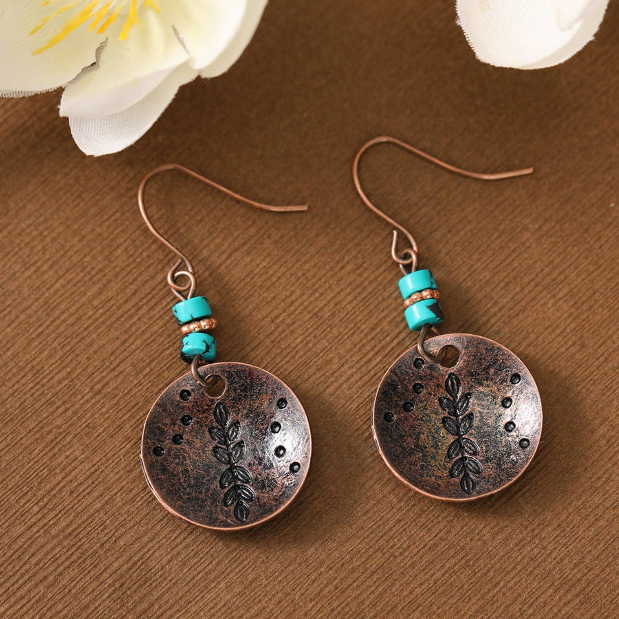 Women S Earrings Color Bronze