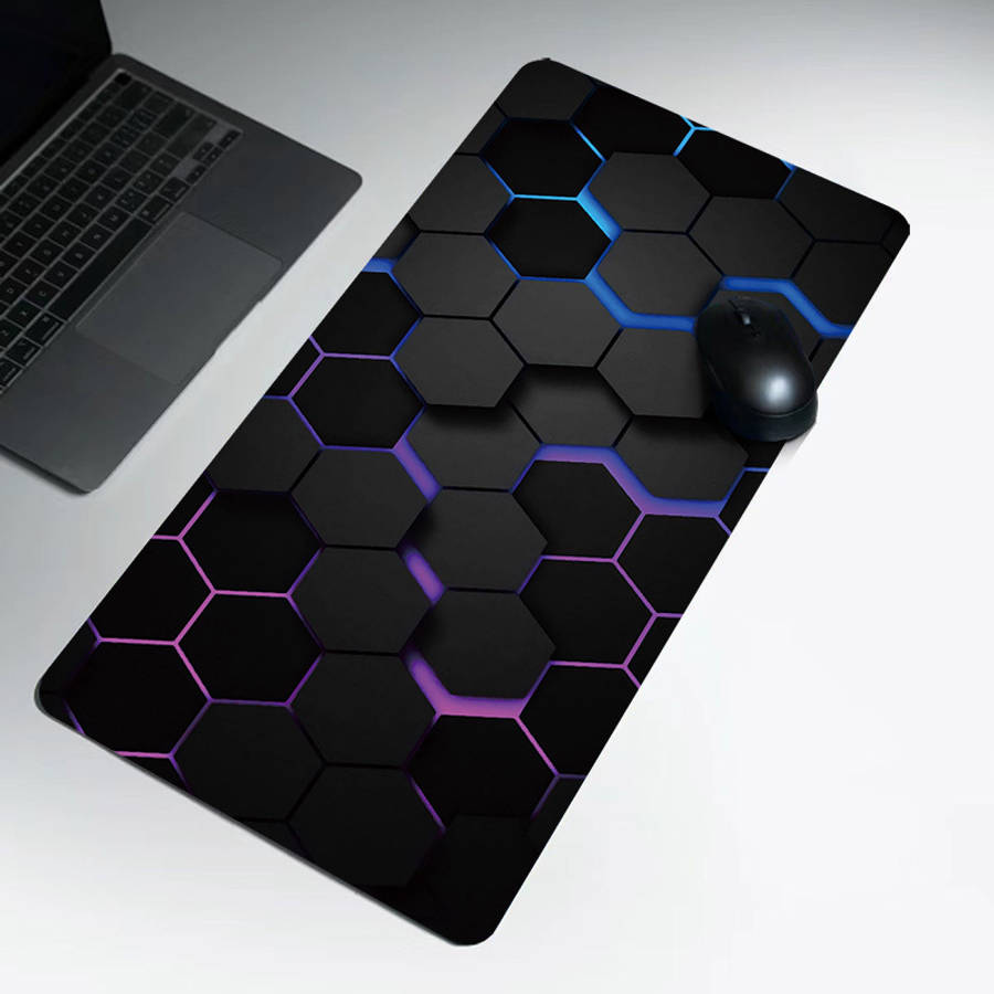 Versatile Stable Large Gaming Mouse With Slip For Study Room 40X90Cm Purple