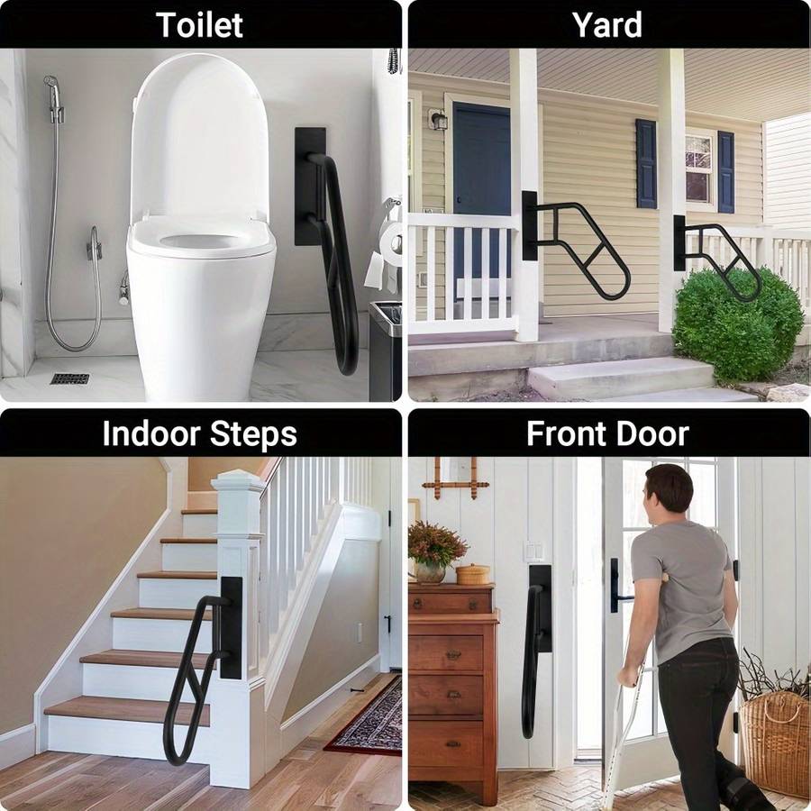 Handrail Size Black2 Packs