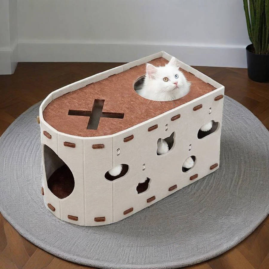 Pet supplies color Beige Color size Hole Nest
