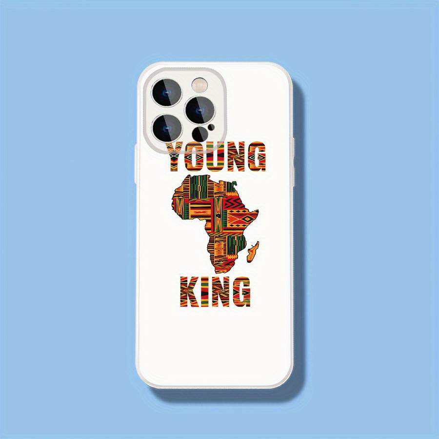 1Pc Black For iPhone 11 Pro Max African Pride Phone Case