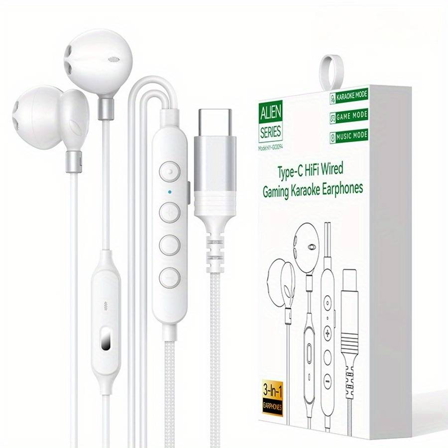 Wired Headphones White Size Type-C