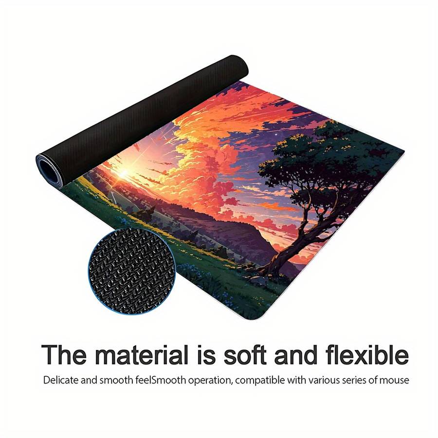 Mouse Pad Size 31.4 X 15.7 Inches 80 X 40 Cm