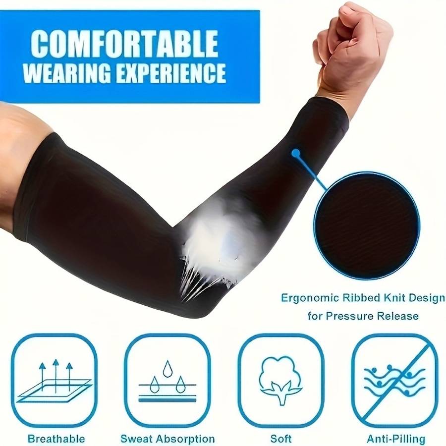 Sunscreen Sleeves Color Mix Colors Quantity 2Pcs