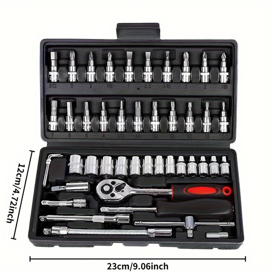 Screwdriver Bit Tool Set Color 53 Piece Socket Set Shenzhen Size Ht53And46 5746