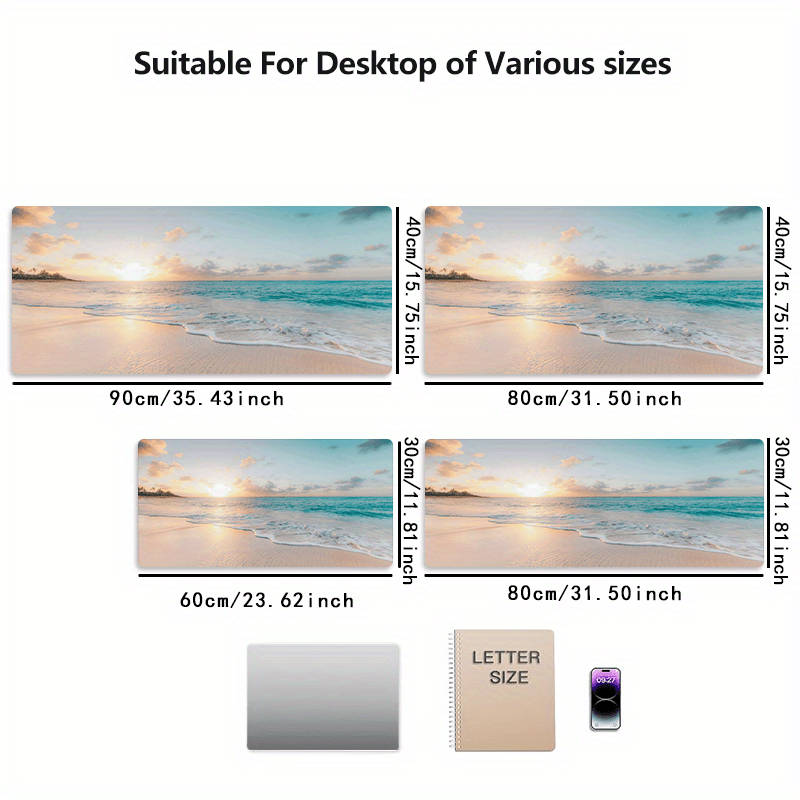 Mouse Pad Size 23.62X11.81Inch
