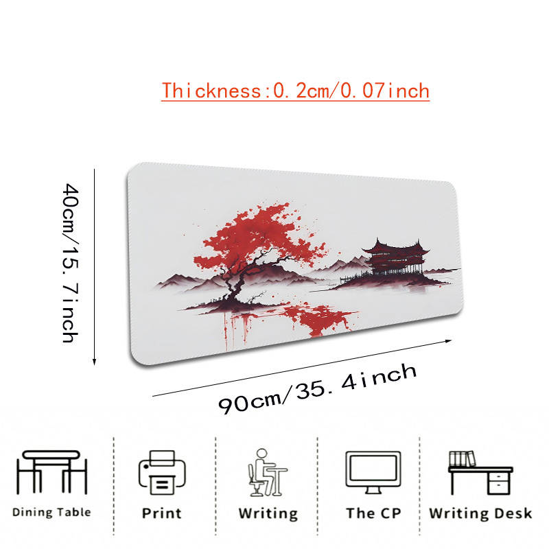 Mouse Pad Size 35.4X15.7Inch