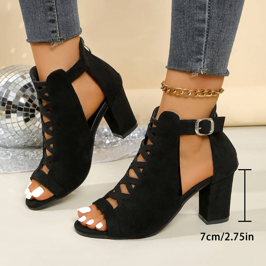 Women S High Heels Color Black Sizeuk 2