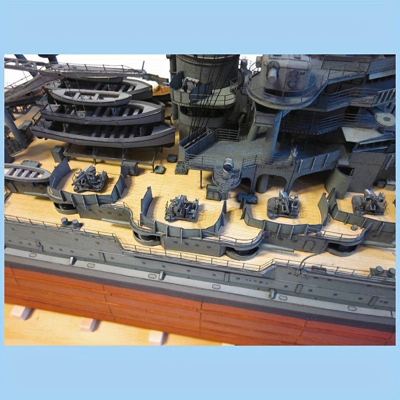 3D Jigsaw Puzzle Model Ship Model 1:250 Bb-39 Material Kit