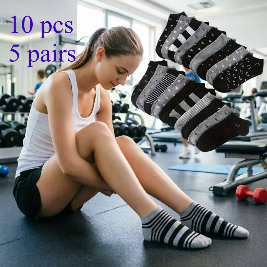 Women S Socks Color 10Pcs5Pairs Size Random Color