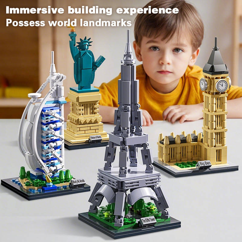 Building Toy Architectural Model Toy Set Model Big Ben