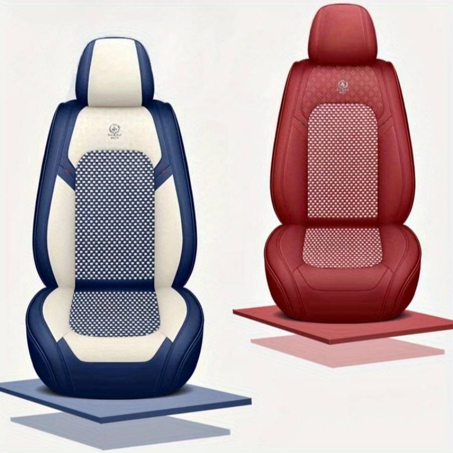 Car Seat Cushion 5Pcs Martha Red