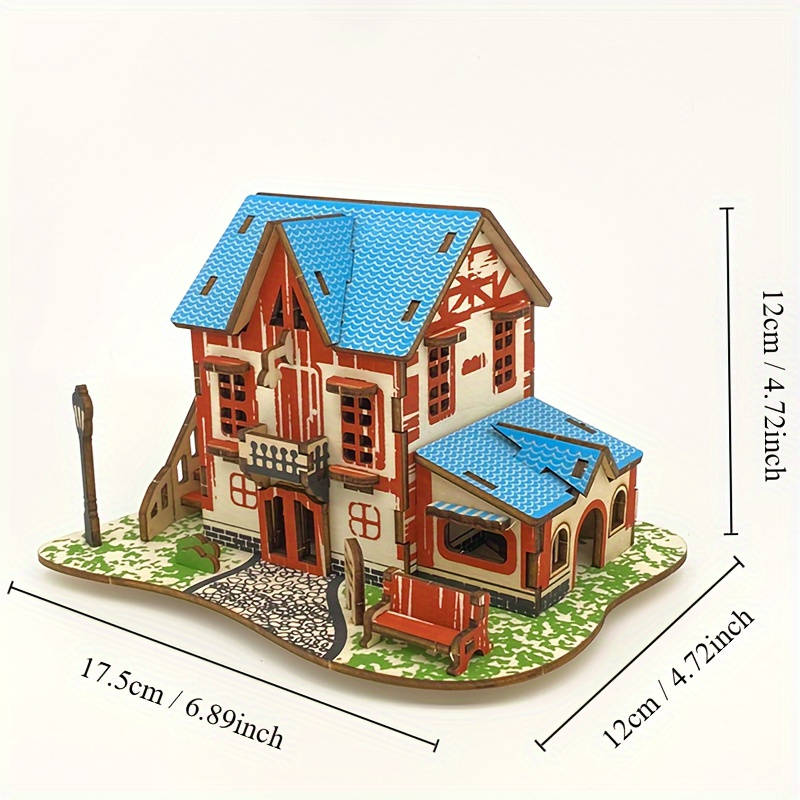 Building Toy Architectural Model Toy Set Model A 01
