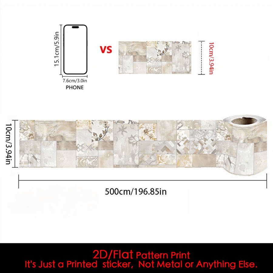Skirting Board 196.85*3.94In500*10Cm