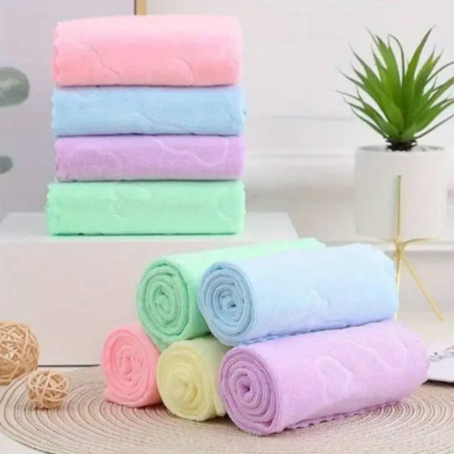 Towel Color Random 5 Pieces Sizescouring Pad