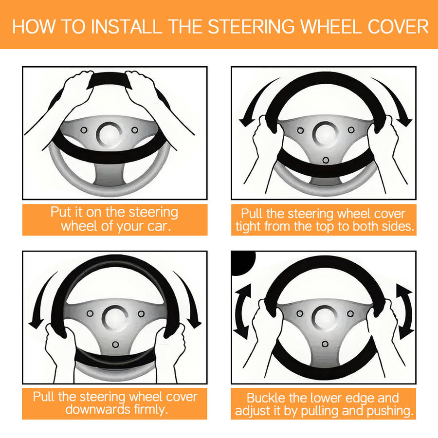 Car Steering Wheel Cover Fxp S