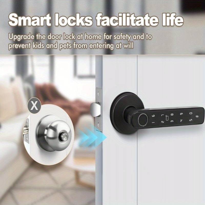 Lock Items 5 In 1 Smart Handle Lock