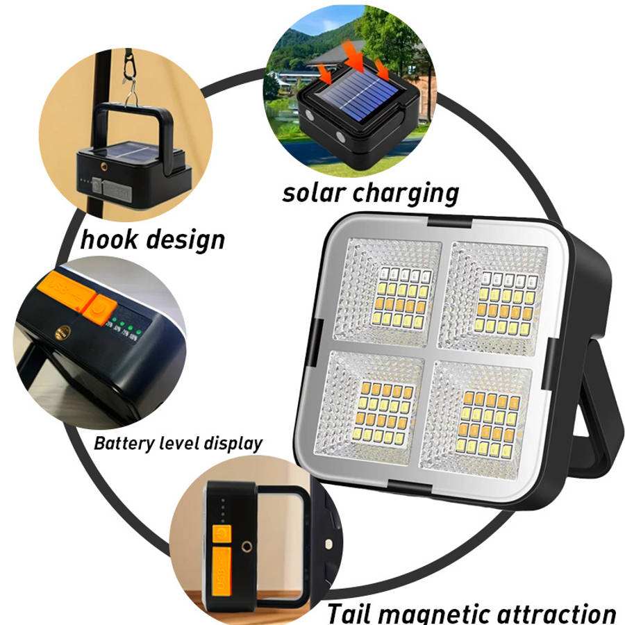 Solar Emergency Lights Items Outdoor Camping Light