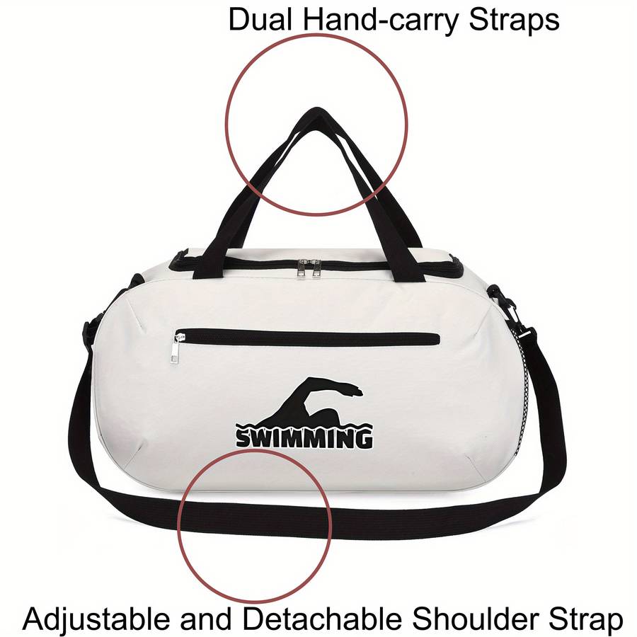 Sports And Fitness Bag White