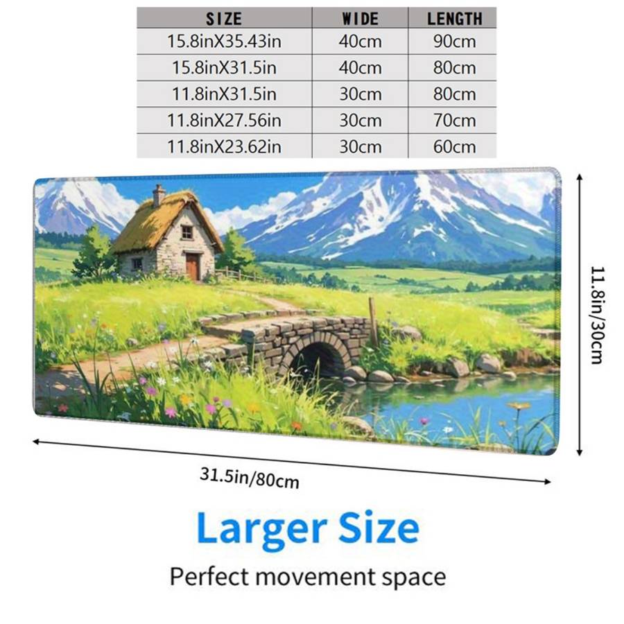 Mouse Pad Size 11.8X23.62In Quantity 1Pc
