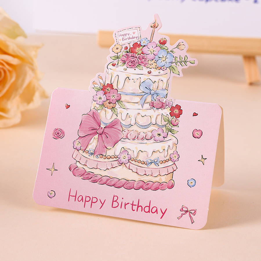 Greeting Cards Color Style5 Size 10Pcs