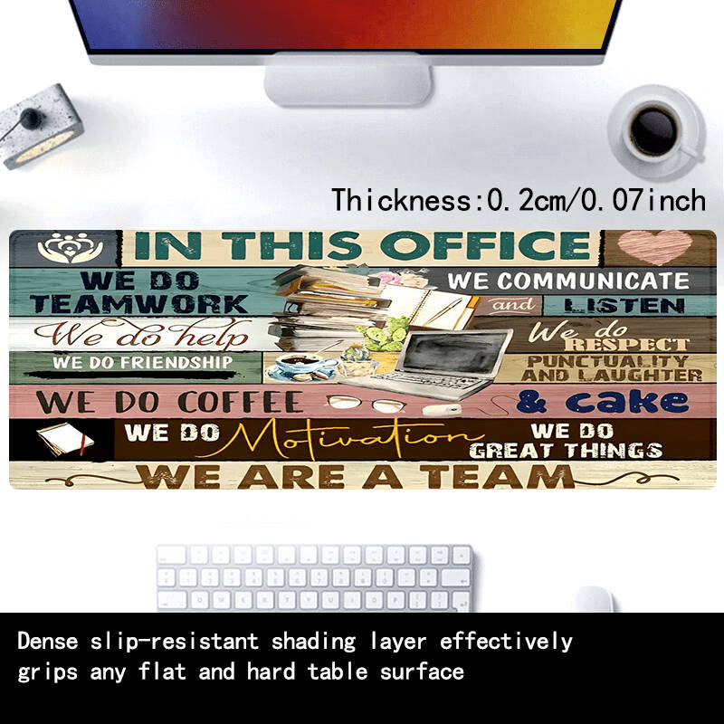 Mouse Pad Size 35X16Inch