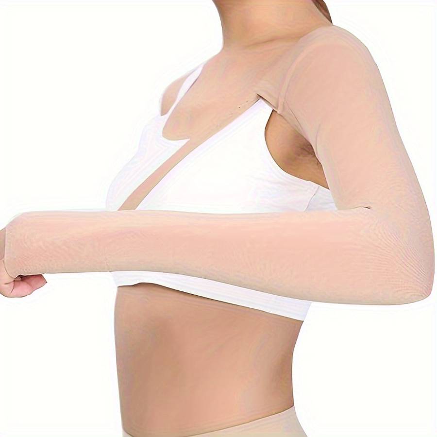 Sunscreen Sleeves Color Violet Model Left S