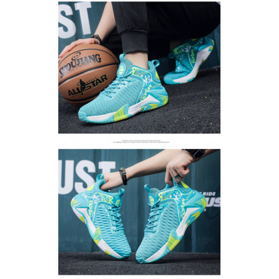 Basketball Shoes Color Yellow Sizeuk 6.5
