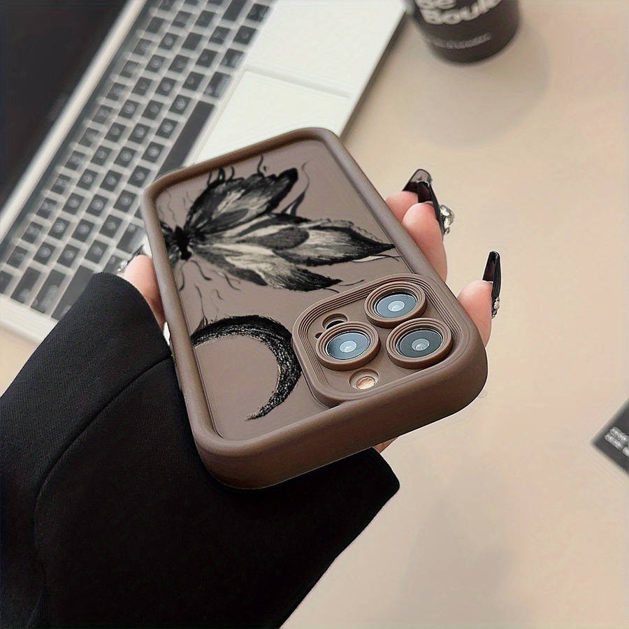 1Pc Brownness For iPhone Xr Phone Case Phone Cover