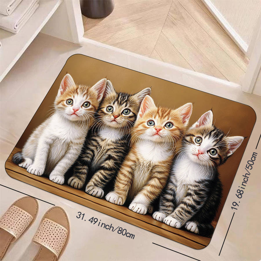 Floor Mats Color Yellow Size 23.62X35.43Inch 60Cmx90Cm
