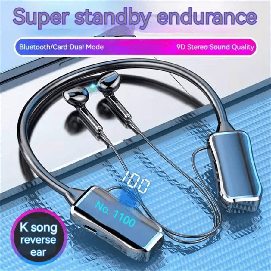 Rechargeable Wireless Earbuds Headphones Headset