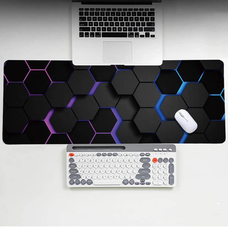 Versatile Stable Large Gaming Mouse With Slip For Study Room 40X90Cm Purple
