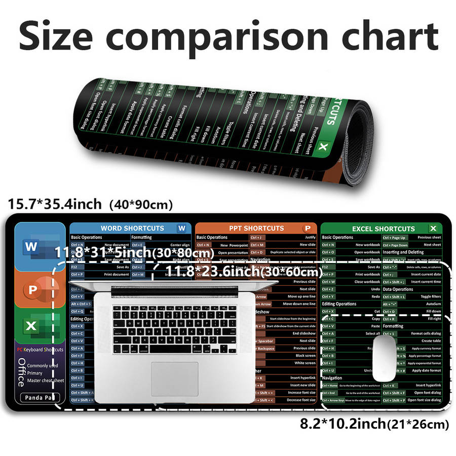 Mouse Pad   Size 30X60Cm