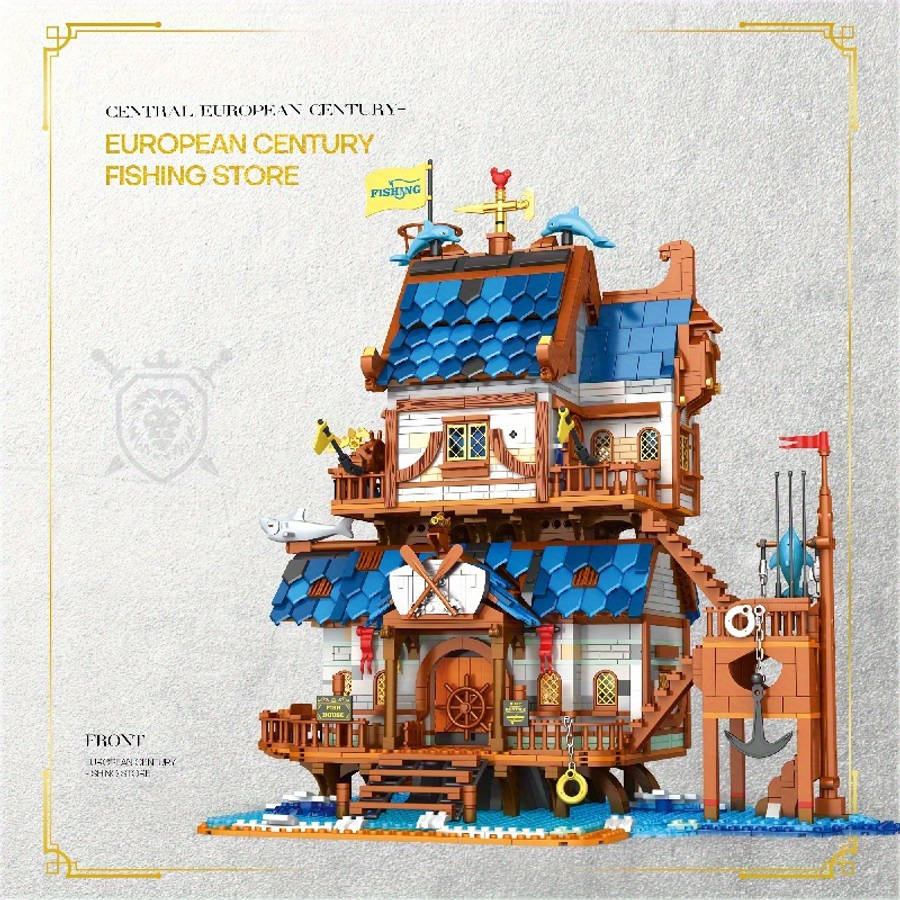Building Toy Architectural Model Toy Set Model Zz 66007