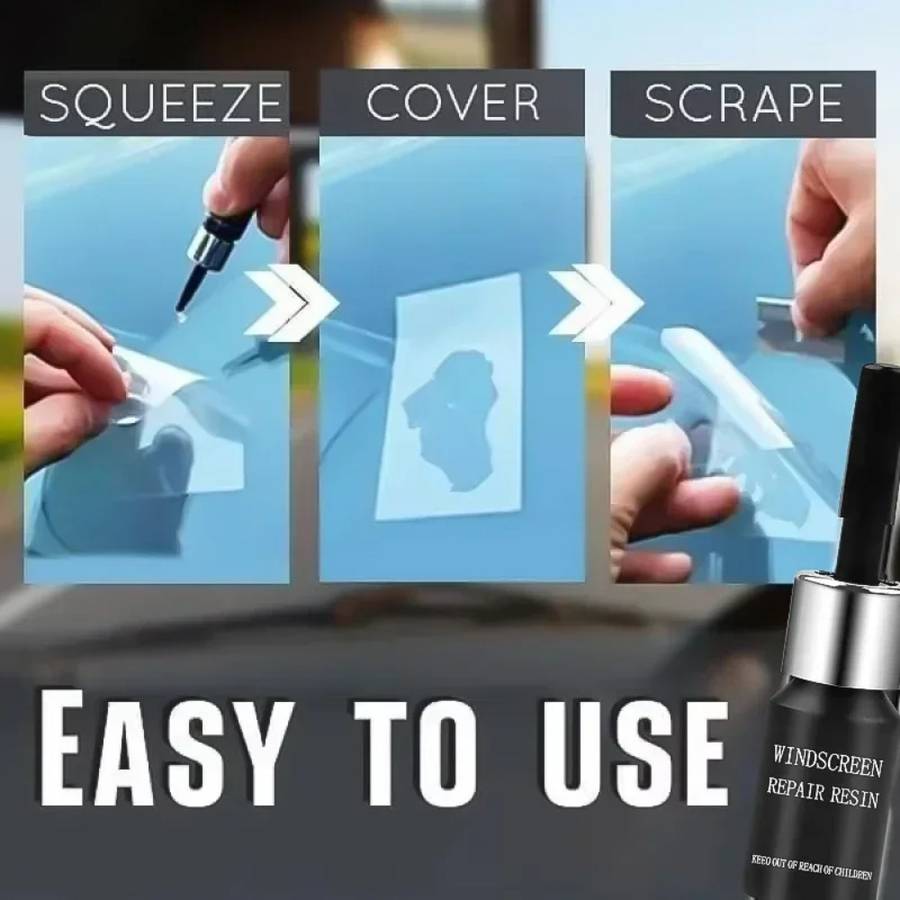 1pc Automotive Glass Crack Repair Fluid