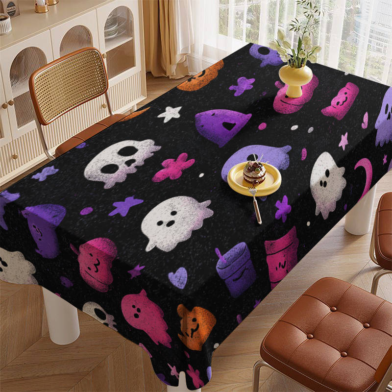 Halloween tablecloth decoration size 140x260cm or 55x102inch1