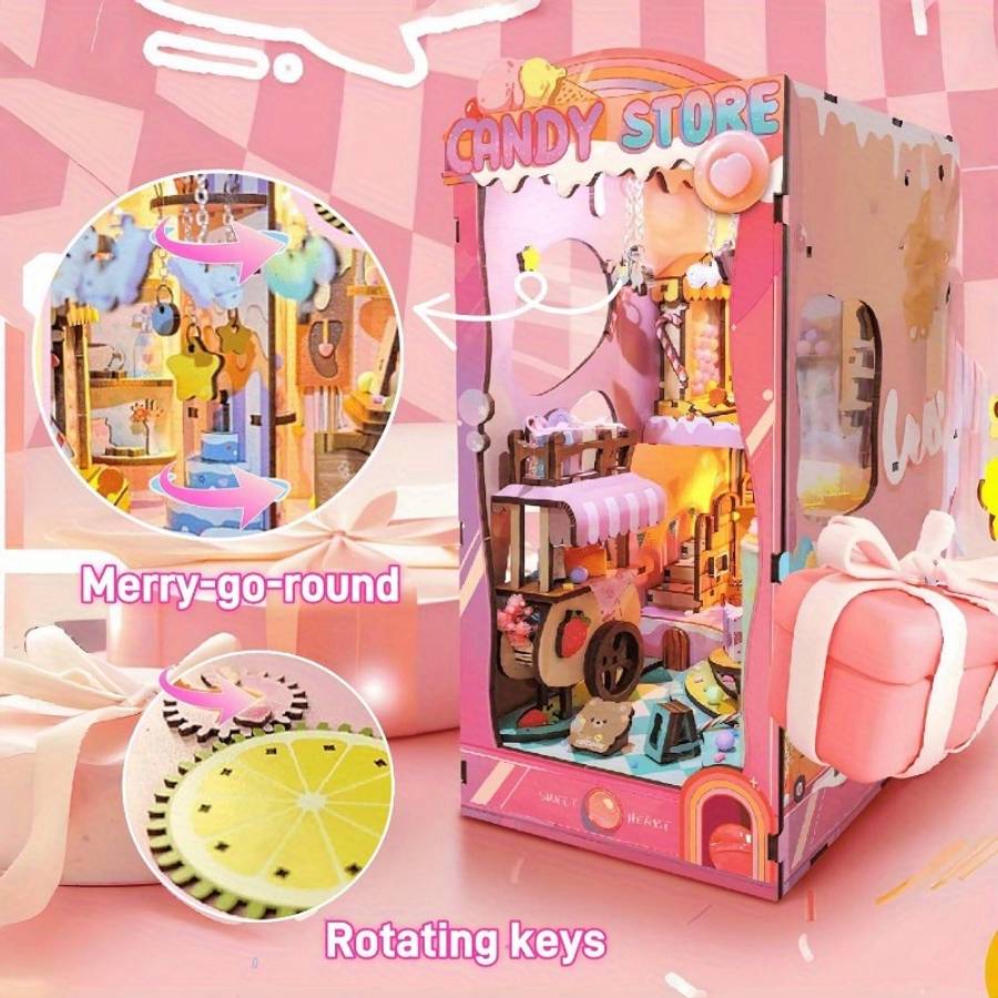 Building Toy Architectural Model Toy Set Color Sweetheart Story