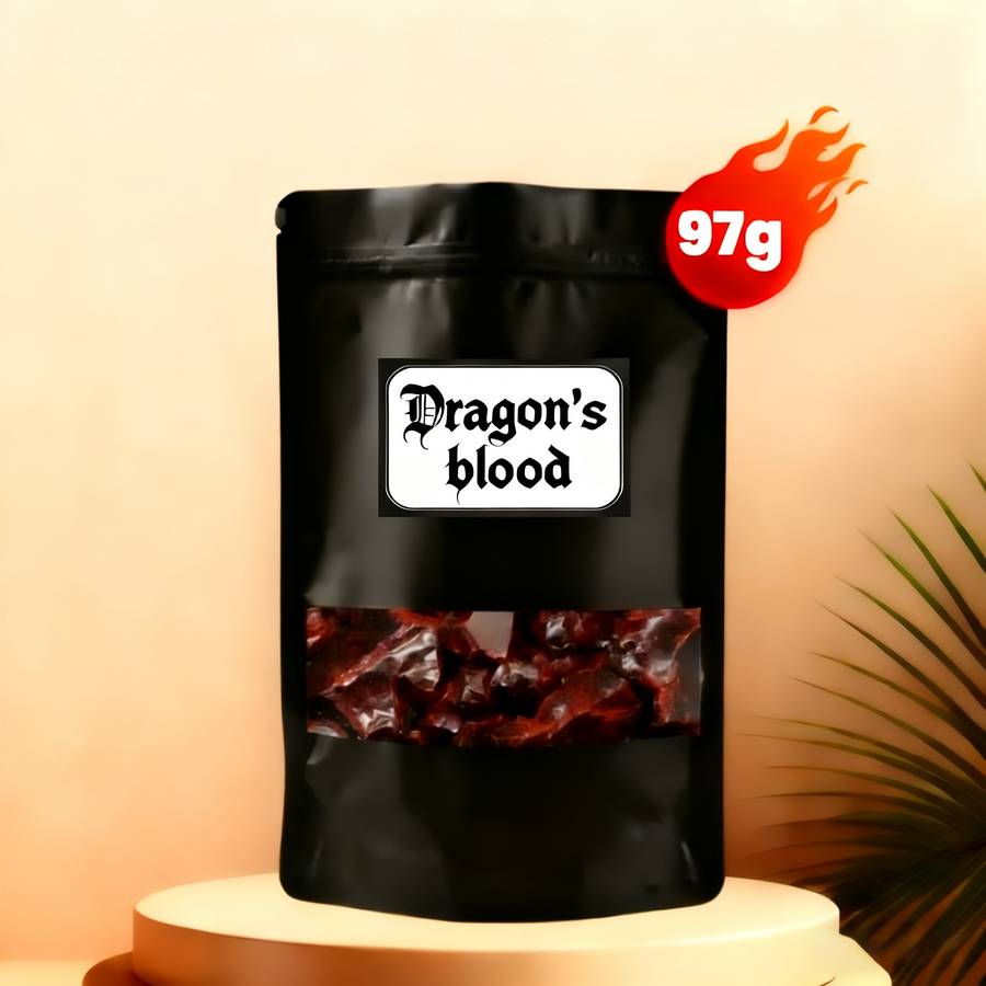 Premium Natural Dragon 39 Blood Resin Incense Pure With Strong Purifying Scent