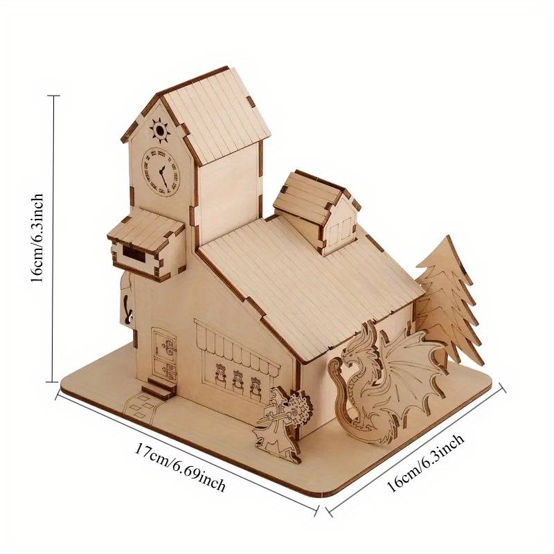 Building Toy Architectural Model Toy Set Size Sweet House