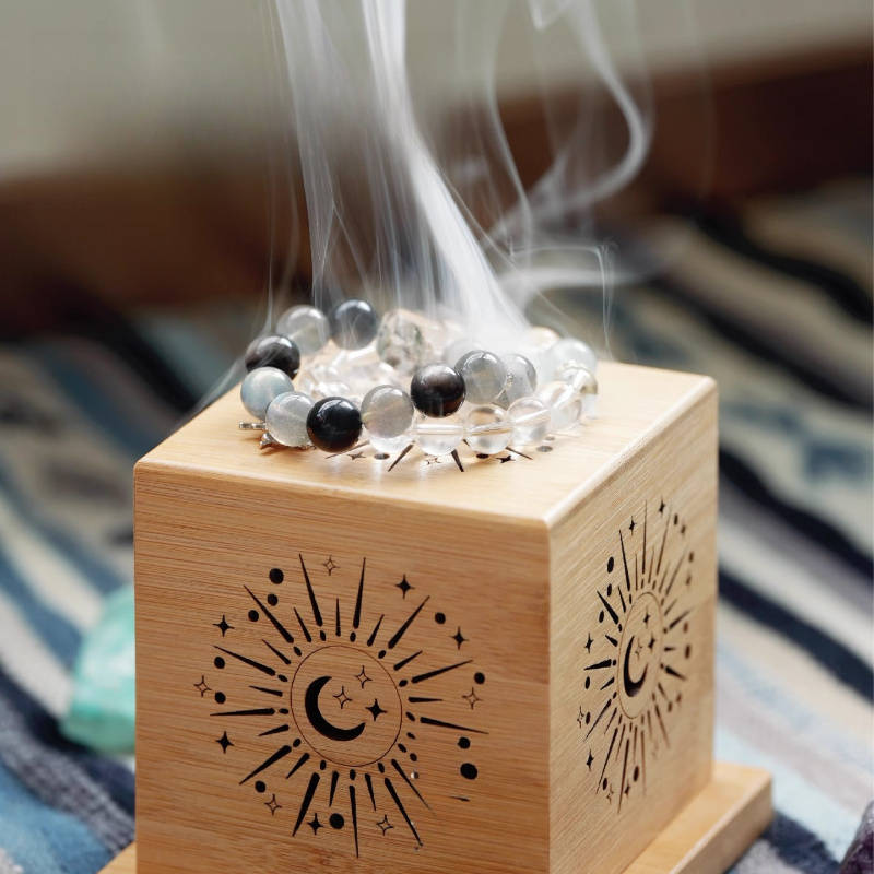 Incense Burner Color  Star And Moon Incense Box