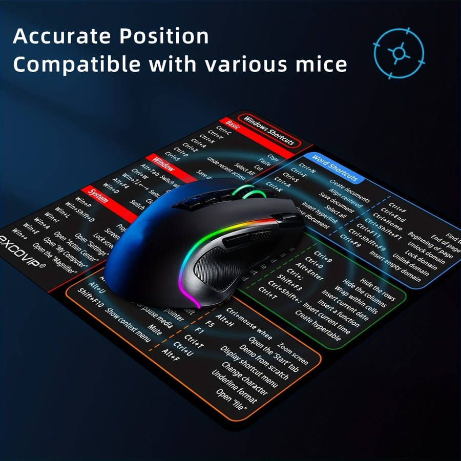 Mouse Pad Model Black And White Quantity 1Pc