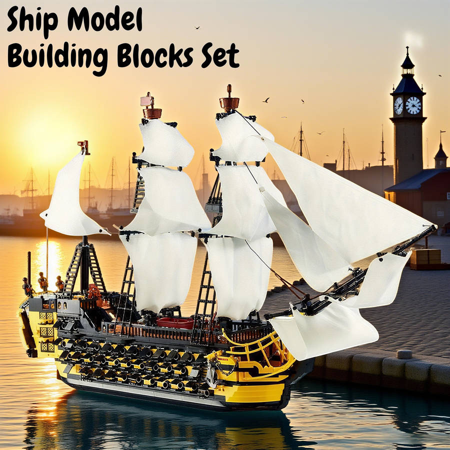 3D Jigsaw Puzzle Model Ship