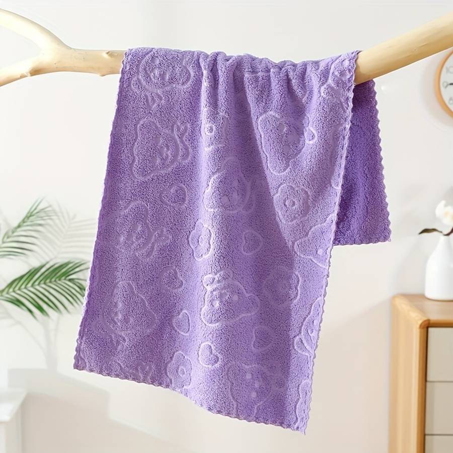 Towel Color Random 5 Pieces Sizescouring Pad