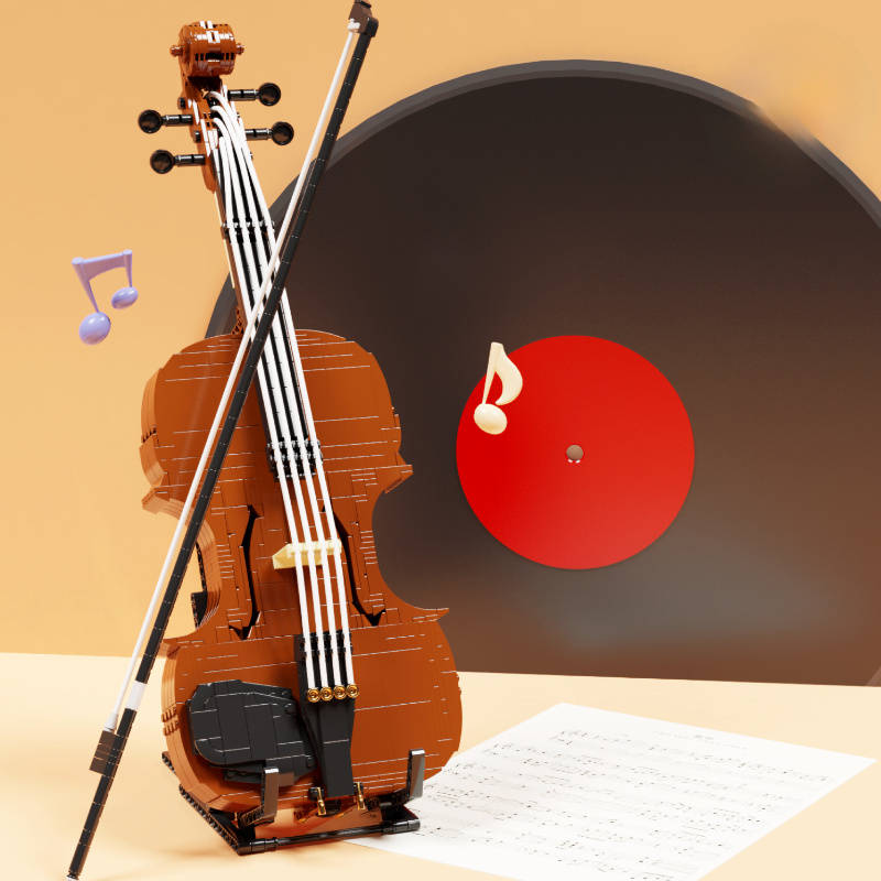 3D Puzzle Musical Instrument Model Model Qzl 90025