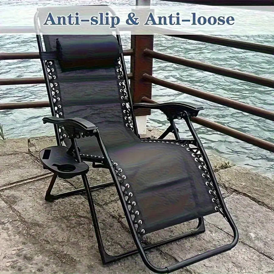 Heavy Duty Folding Chair Accessory Portable Outdoor Leisure Chair Lightweight