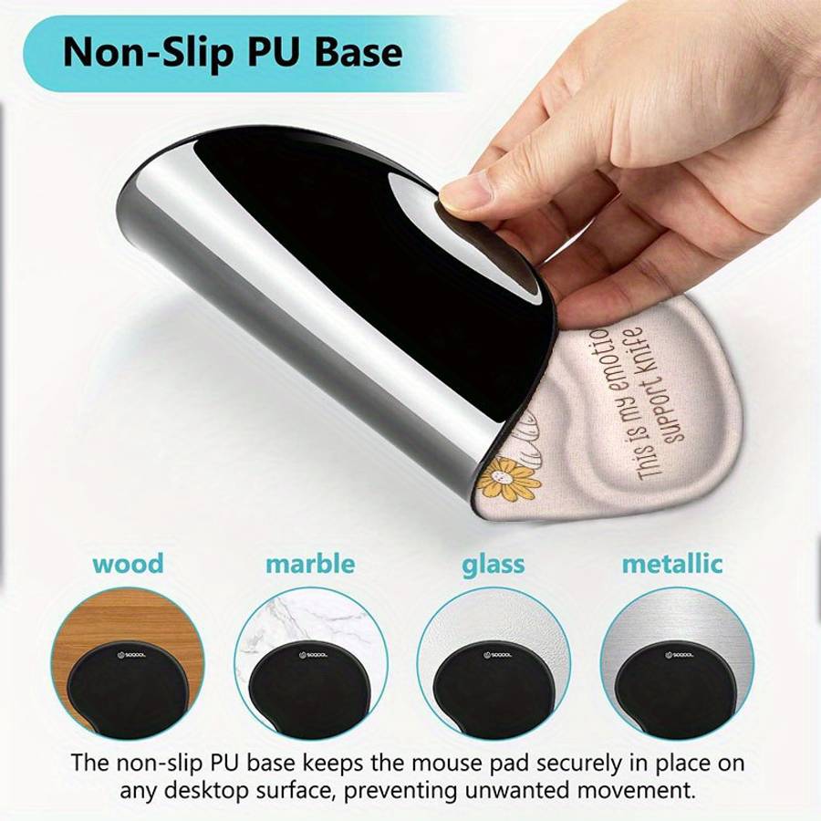 Mouse Pad Color 9.06*7.48Inch23*19Cm